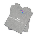 America Don't Know Her Body Tee (White Font)