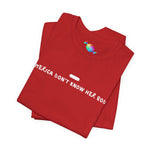 America Don't Know Her Body Tee (White Font)