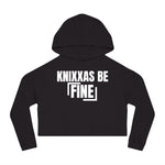Knixxas Be Fine Cropped Hoodie